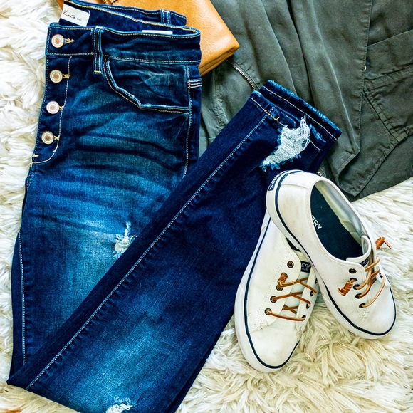 KanCan Denim - KanCan Button Front Jeans (11/29)